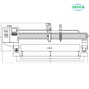 Máy cắt Taiwan Energy CNC Plasma Gas