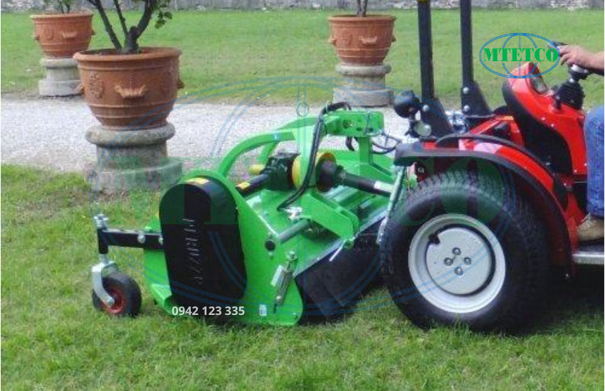 Máy cắt cỏ gắn sau đầu kéo Elk