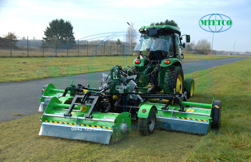 Đa dạng các dòng máy cắt cỏ gắn sau đầu kéo