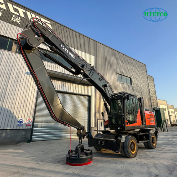 Máy đào bánh lốp lớn LTMG LWE210