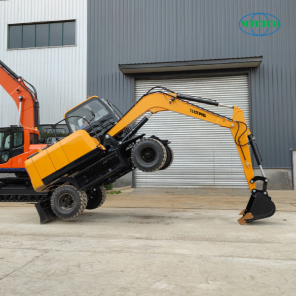 Máy đào bánh lốp nhỏ LTMG LWE70