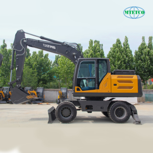 Máy đào bánh lốp trung bình LTMG LWE150