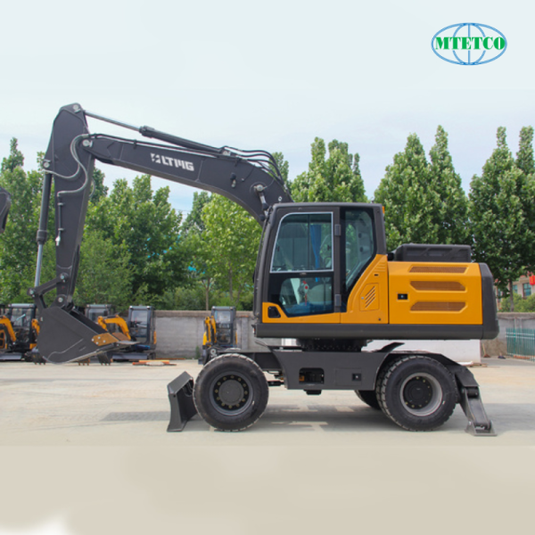 Máy đào bánh lốp trung bình LTMG LWE150