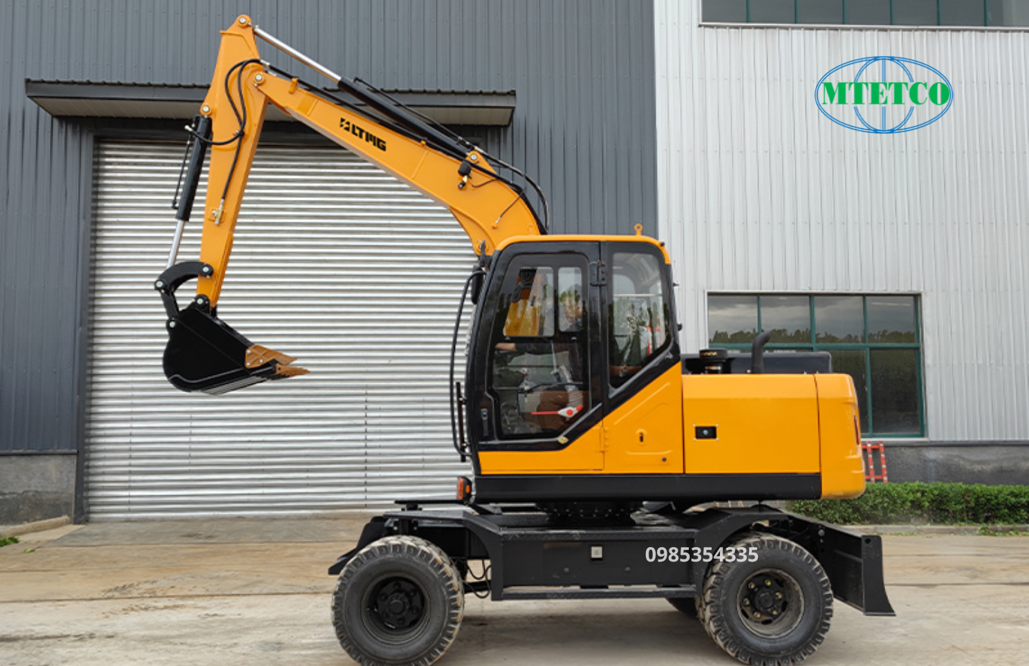 Máy đào bánh lốp nhỏ LWE70 LTMG