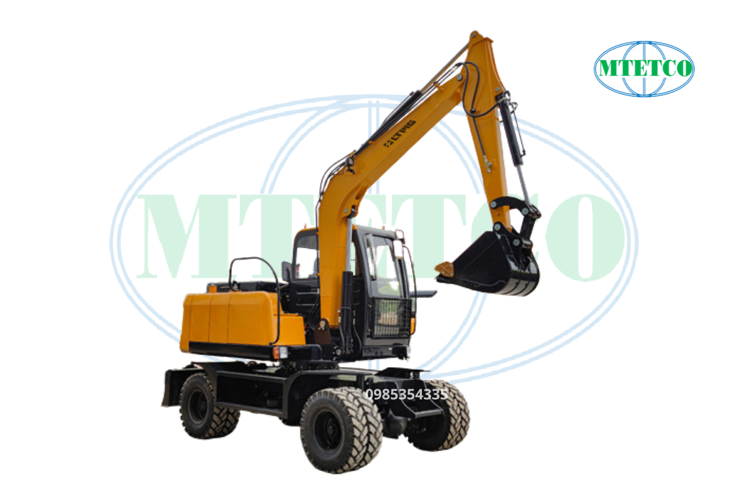 Điều khiển máy xúc chính xác hơn trong quá trình lùi và vận hành