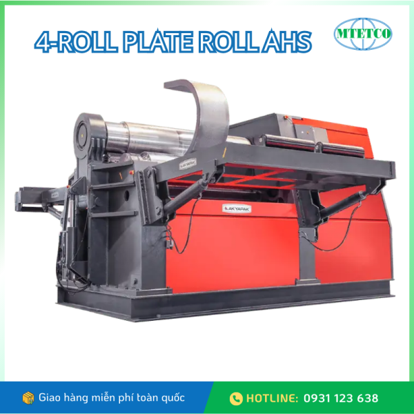 Máy lốc tôn 4 trục AKYAPAK AHS
