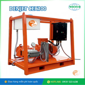 Máy phun nước Denjet chạy động cơ