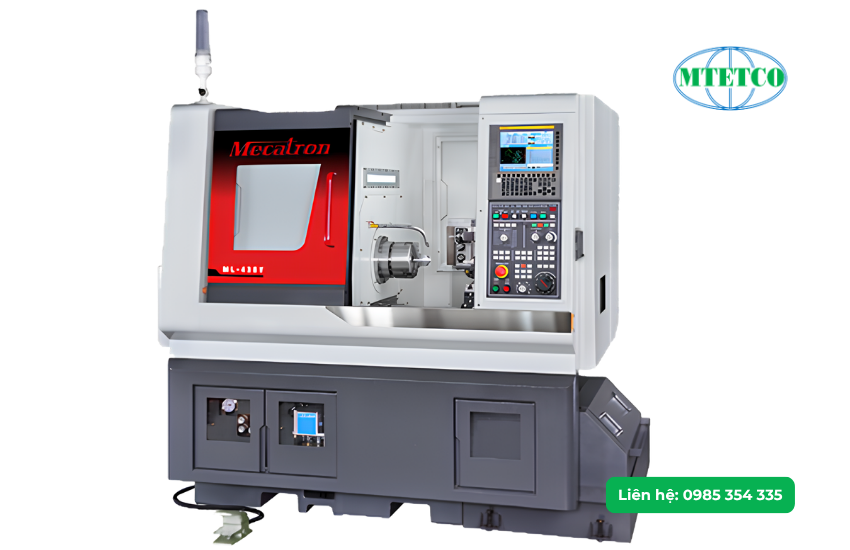 Máy tiện bàn sàn CNC Mecatron
