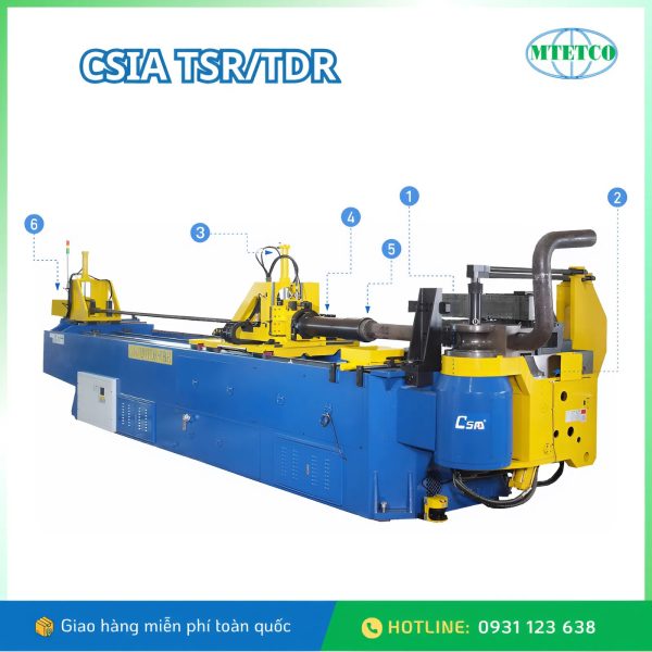 Máy uốn ống Csia TSR-TDR