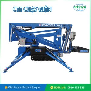 Xe nâng chân nhện CTE Traccess chạy điện