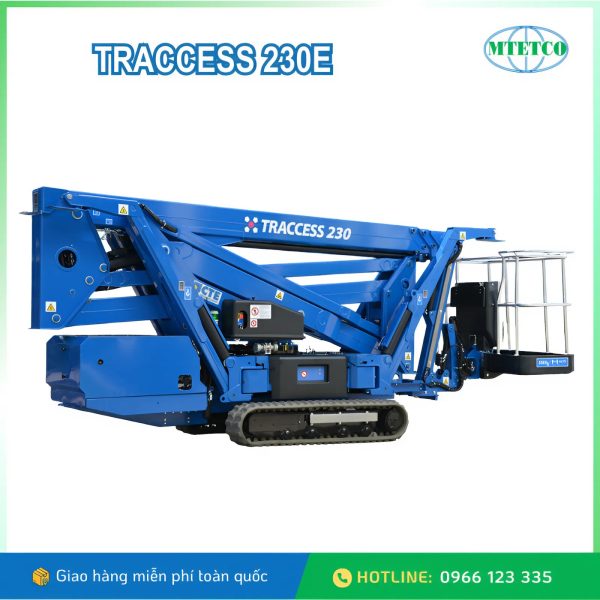 Xe nâng người dạng chân nhện CTE Traccess chạy pin