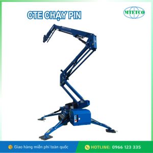 Xe nâng người dạng chân nhện CTE Traccess chạy pin