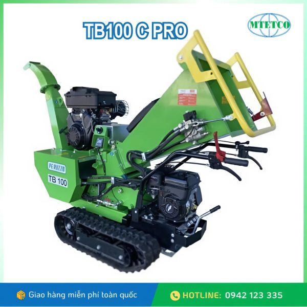 Máy băm cành cây TB 100-C PRO