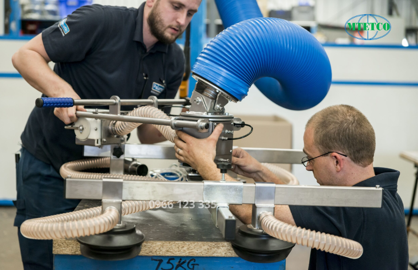 Mtetco - nhà phân phối thiết bị nâng chân không uy tín tại Việt Nam