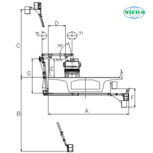 Thiết bị nâng người kiểm tra gầm cầu Barin Dòng AB