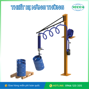 Thiết bị nâng thùng sắt, nhựa Palamatic