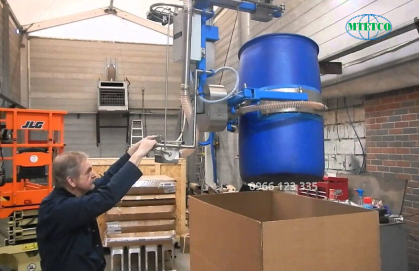 Thiết bị nâng thùng sắt, nhựa Palamatic