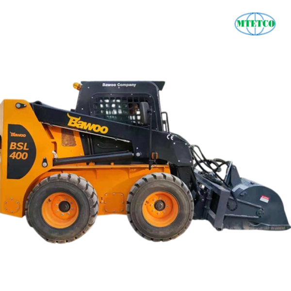 Máy xúc Mini bánh lốp Bawoo BSL