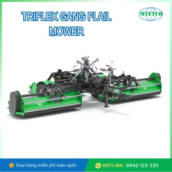Máy cắt cỏ gắn sau đầu kéo Triflex