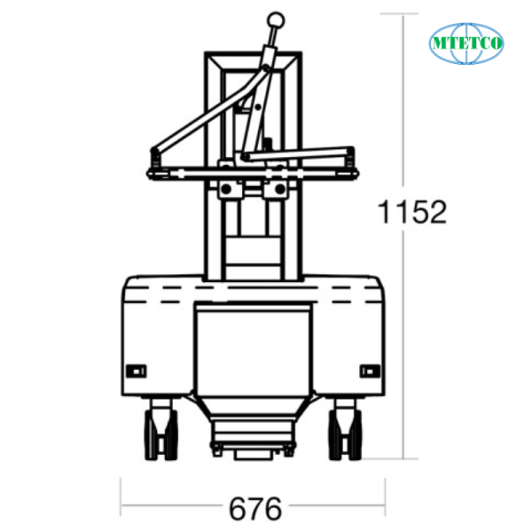Xe kéo tay tải trọng nhỏ ElectroDrive Linen
