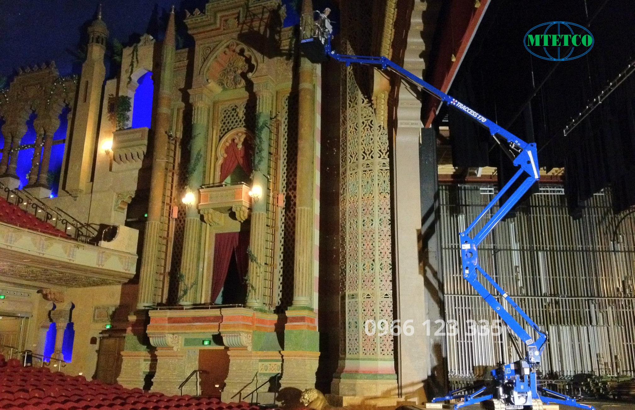 Xe nâng chân nhện CTE Traccess 170E