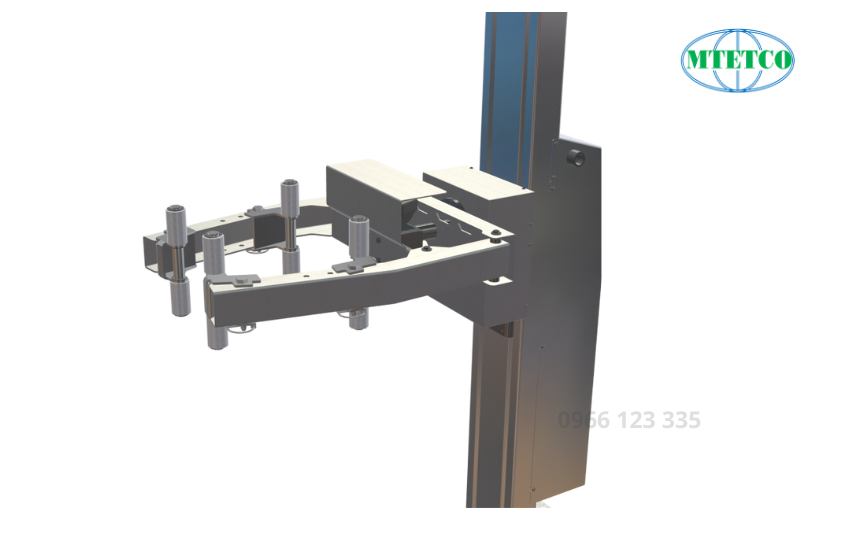 Phần kẹp xoay của thiết bị nâng cuộn Hovmand inox 90M-3