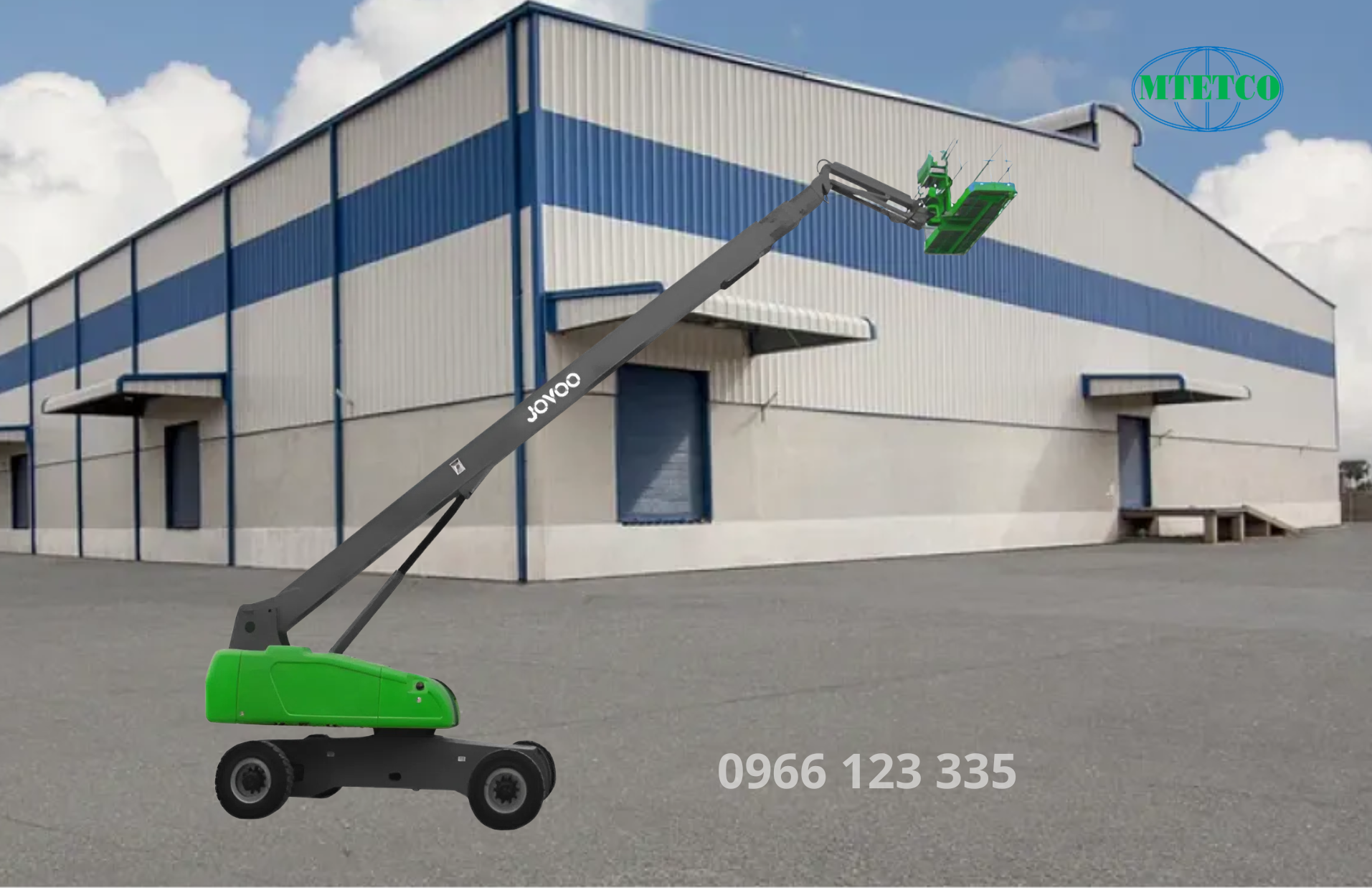 Xe nâng dạng ống lồng Mornlift chạy Diesel