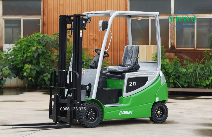 Xe nâng điện chạy pin ắc quy Everlift
