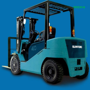 Xe nâng điện ngồi lái Sumitomo - Ảnh 4