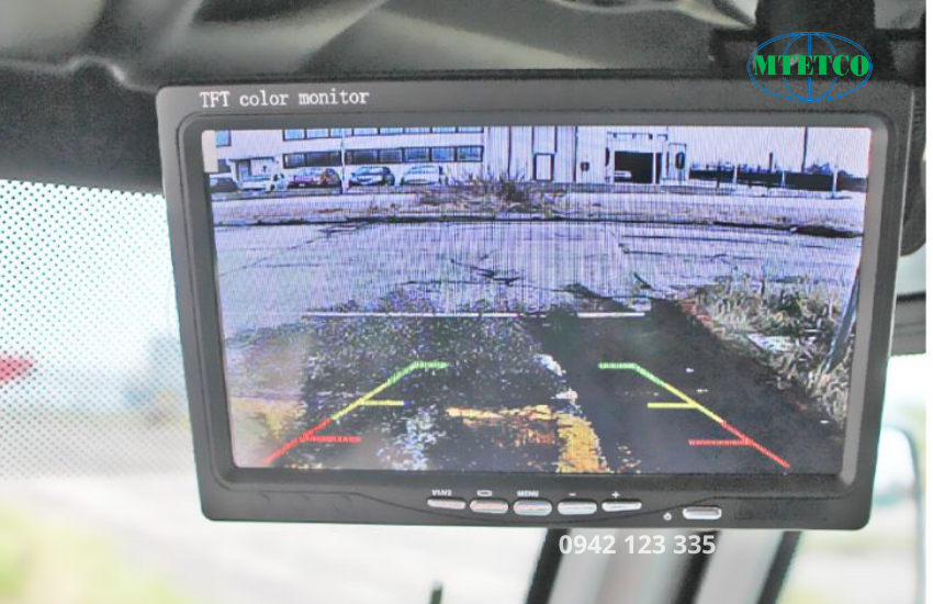 Xe được trang bị camera hiện đại