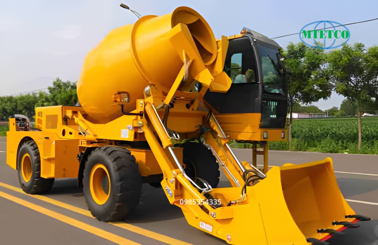 Xe trộn bê tông tự hành trung bình LTMG LTM26