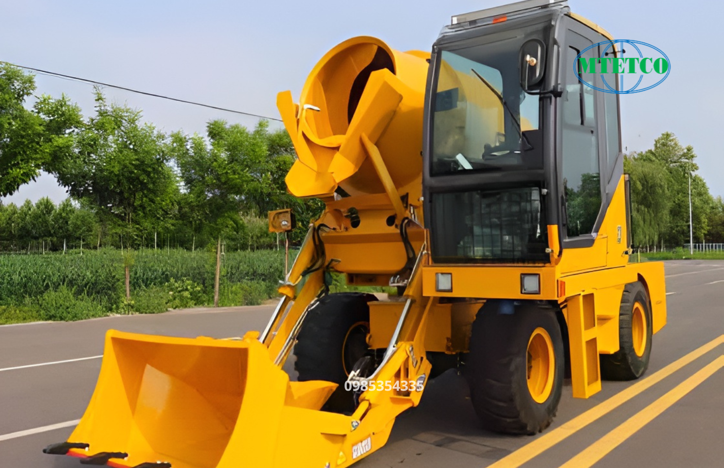 MTETCO - nhà phân phối xe trộn bê tông hàng đầu tại Việt Nam