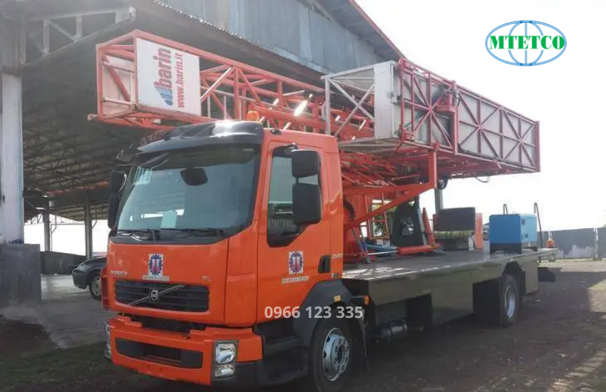 Thiết bị nâng người kiểm tra gầm cầu Barin ABC 110/L