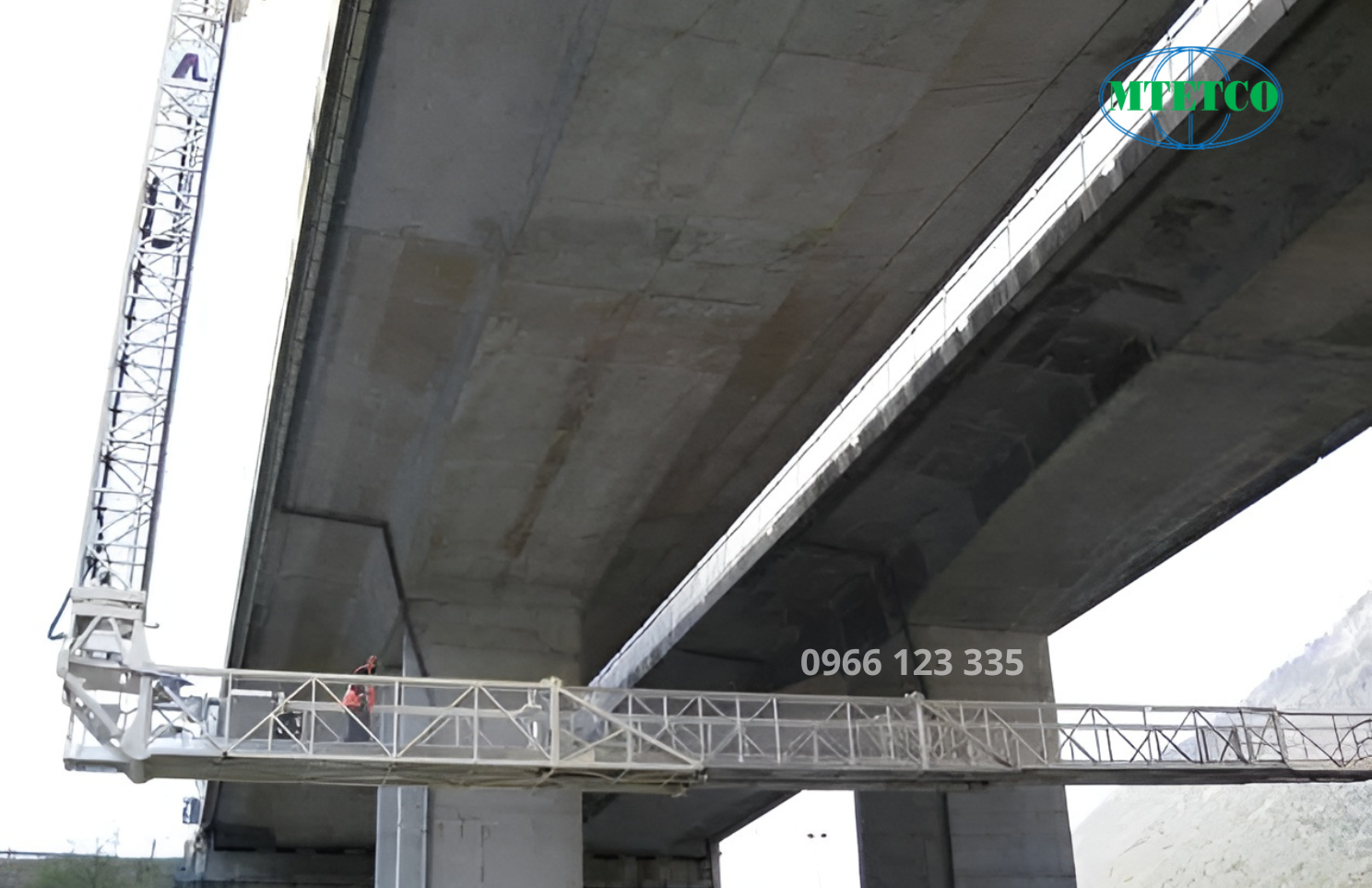 Cho phép kiểm tra toàn diện dưới dầm cầu lớn mà không cần nhiều lần triển khai.