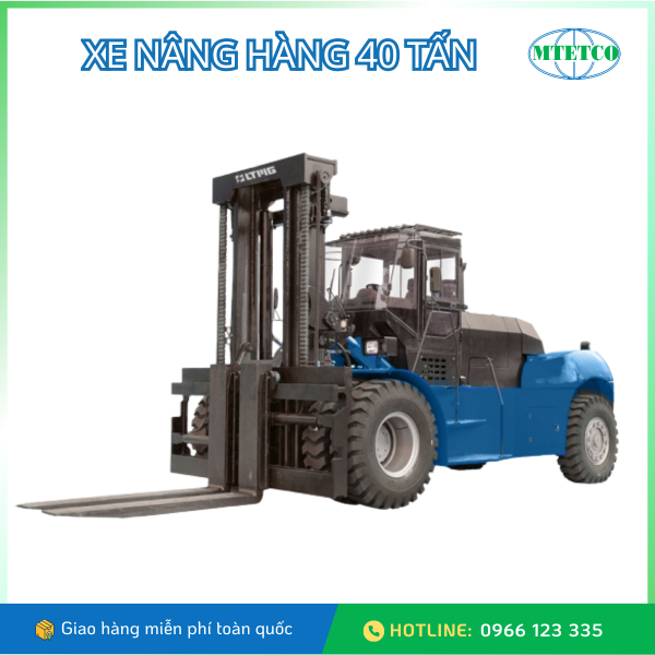 Xe nâng hàng LTMG 40 tấn chạy Diesel