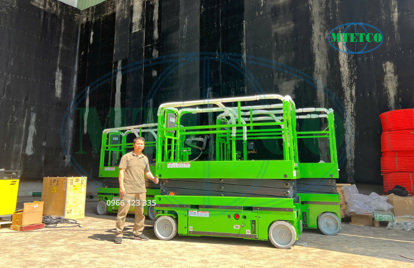 Mtetco - nhà cung cấp xe nâng người cắt kéo hàng đầu tại Việt Nam
