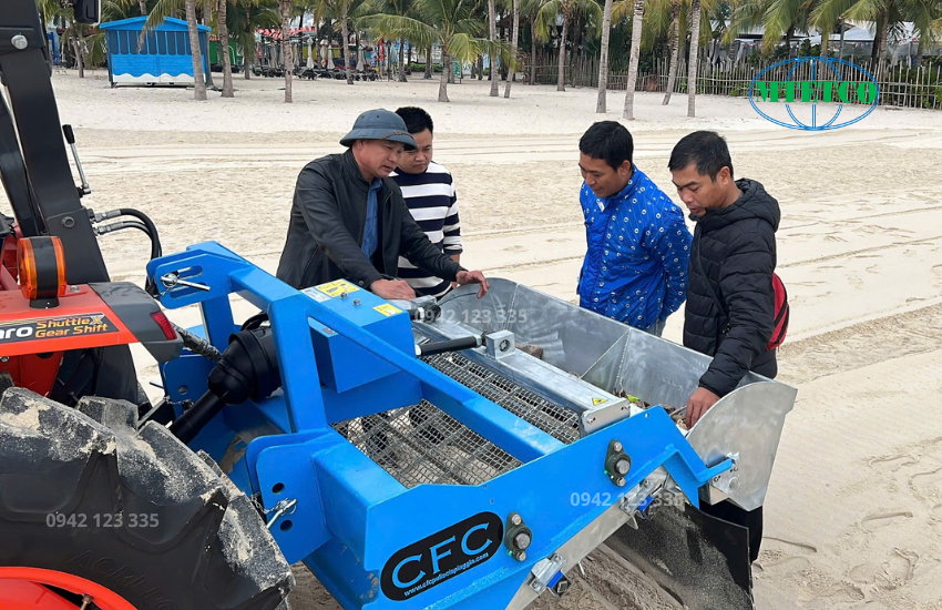Quy trình bảo trì máy làm sạch bãi biển chuẩn, đúng cách