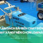 Máy làm sạch bãi biển chạy điện hay chạy xăng? Chọn loại nào?
