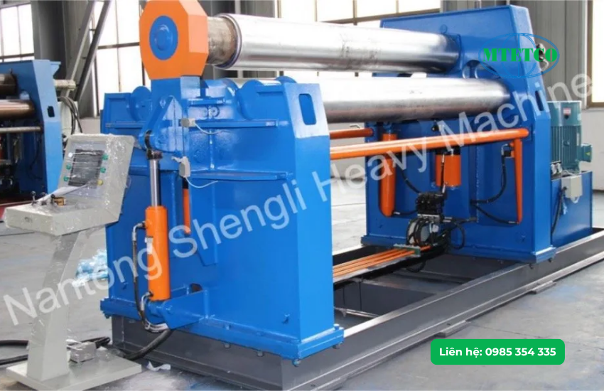 Máy lốc tôn 4 trục Nantong Shengli HDLW12-12×3000
