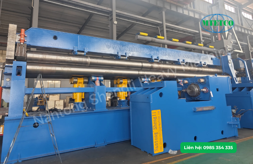 Ứng dụng máy lốc tôn 4 trục Nantong Shengli