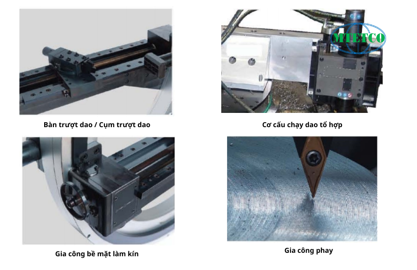 Gia công chính xác cao, bề mặt hoàn thiện đạt tiêu chuẩn kỹ thuật công nghiệp