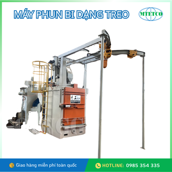 Máy phun bi dạng treo QINGGONG