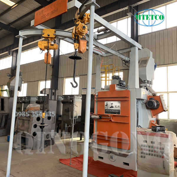 Máy phun bi dạng treo QINGGONG