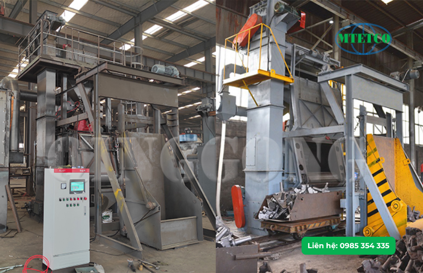 Lịch bảo dưỡng máy phun bi thùng đảo đúng cách