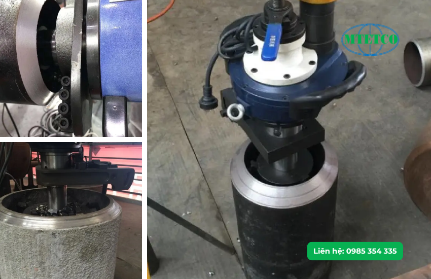 Máy vát mép ống cầm tay Taole ISP-80