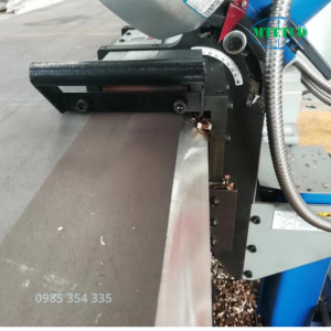 Máy vát mép thép tấm 2 mặt Taole TMM-80R