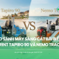 So sánh máy sàng cát bãi biển Sprint Tapiro 90 và Nemo Track?