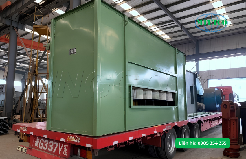 MTETCO - nhà cung cấp buồng phun bi dạng container hàng đầu