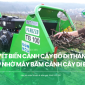 Biến cành cây bỏ đi thành thu nhập nhờ máy băm cành cây di động