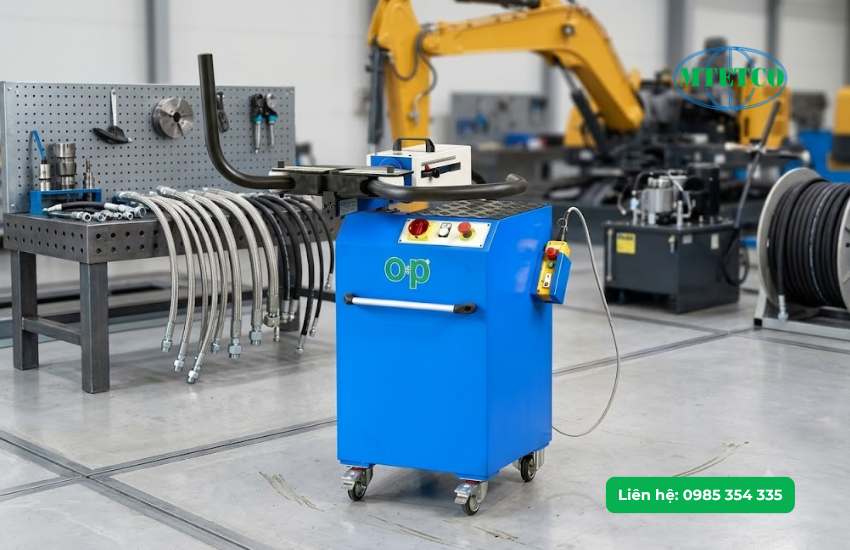 MTETCO - đại lý bán máy uốn ống thủy lực O+P tại Việt Nam